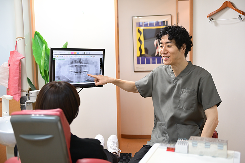 検査結果を元にカウンセリング